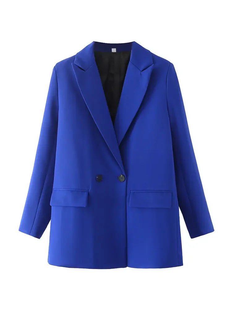 Women Blazer Vintage Coat