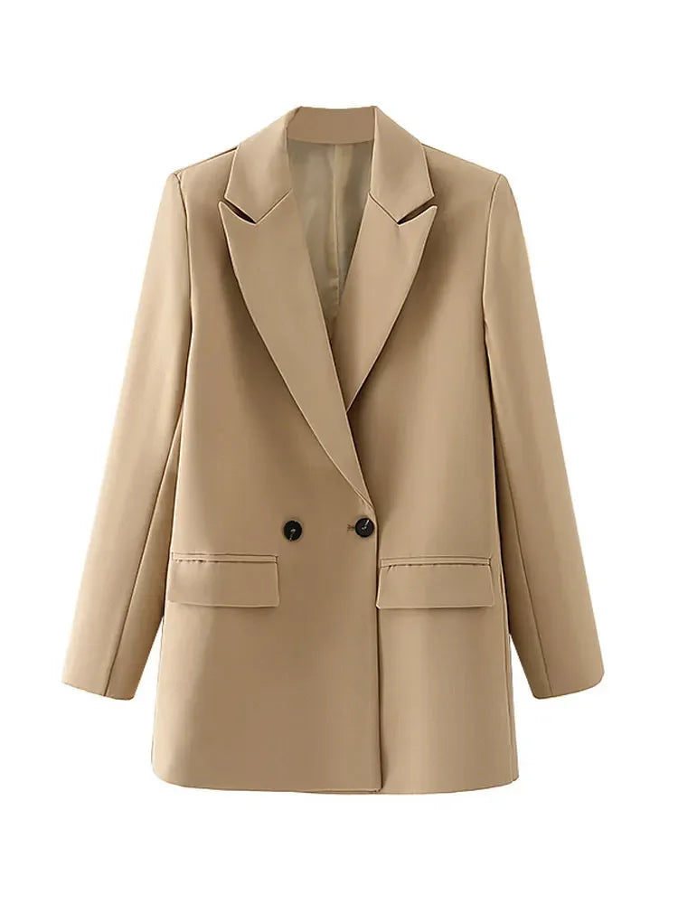 Women Blazer Vintage Coat