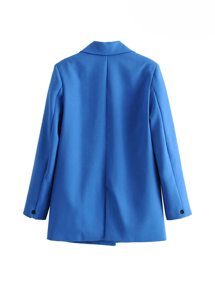 Women Blazer Vintage Coat