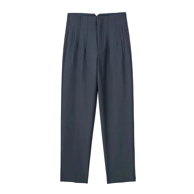 Office Wear High waist Pants