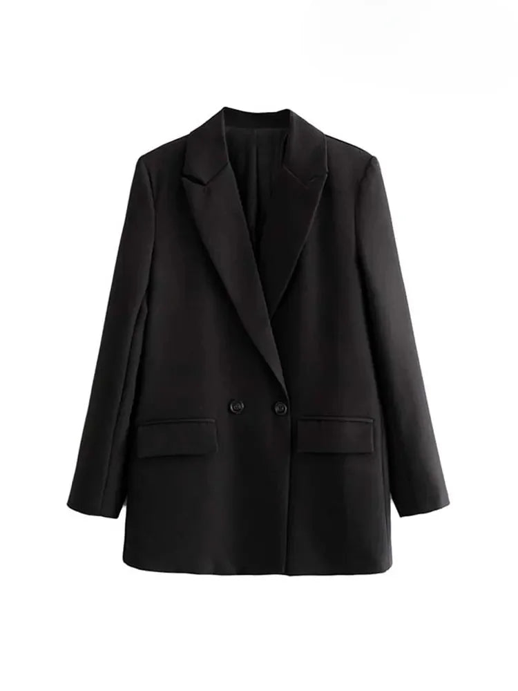 Women Blazer Vintage Coat