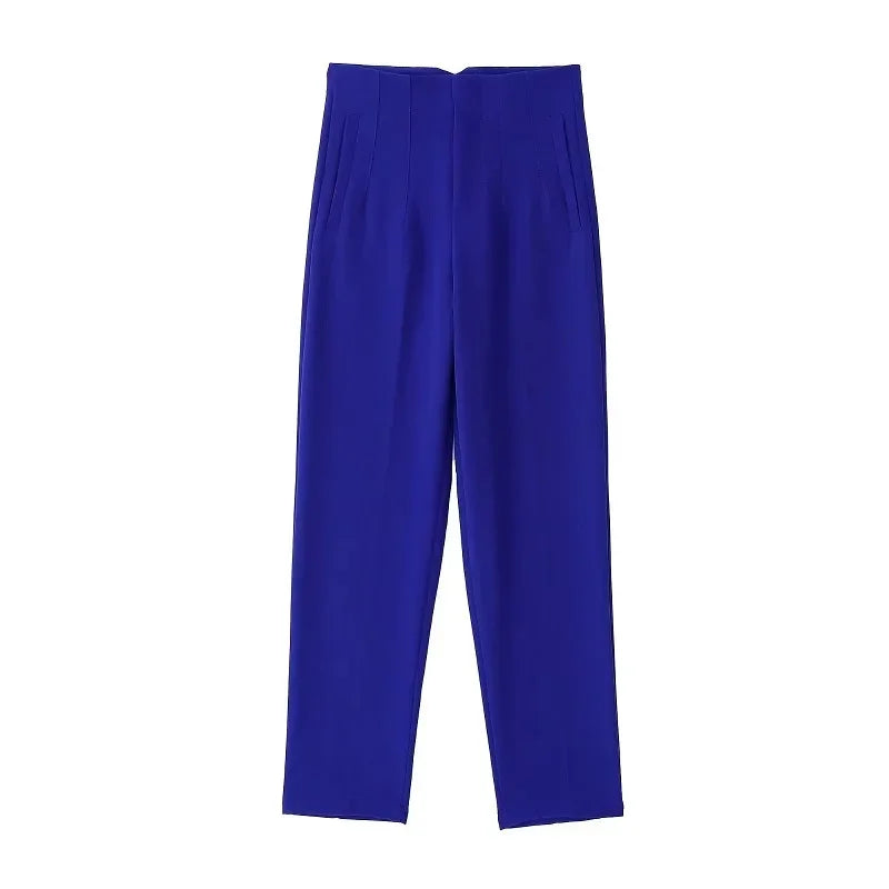 Office Wear High waist Pants